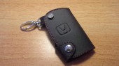 Кожаный чехольчик для ключа HONDA (Ib-035)